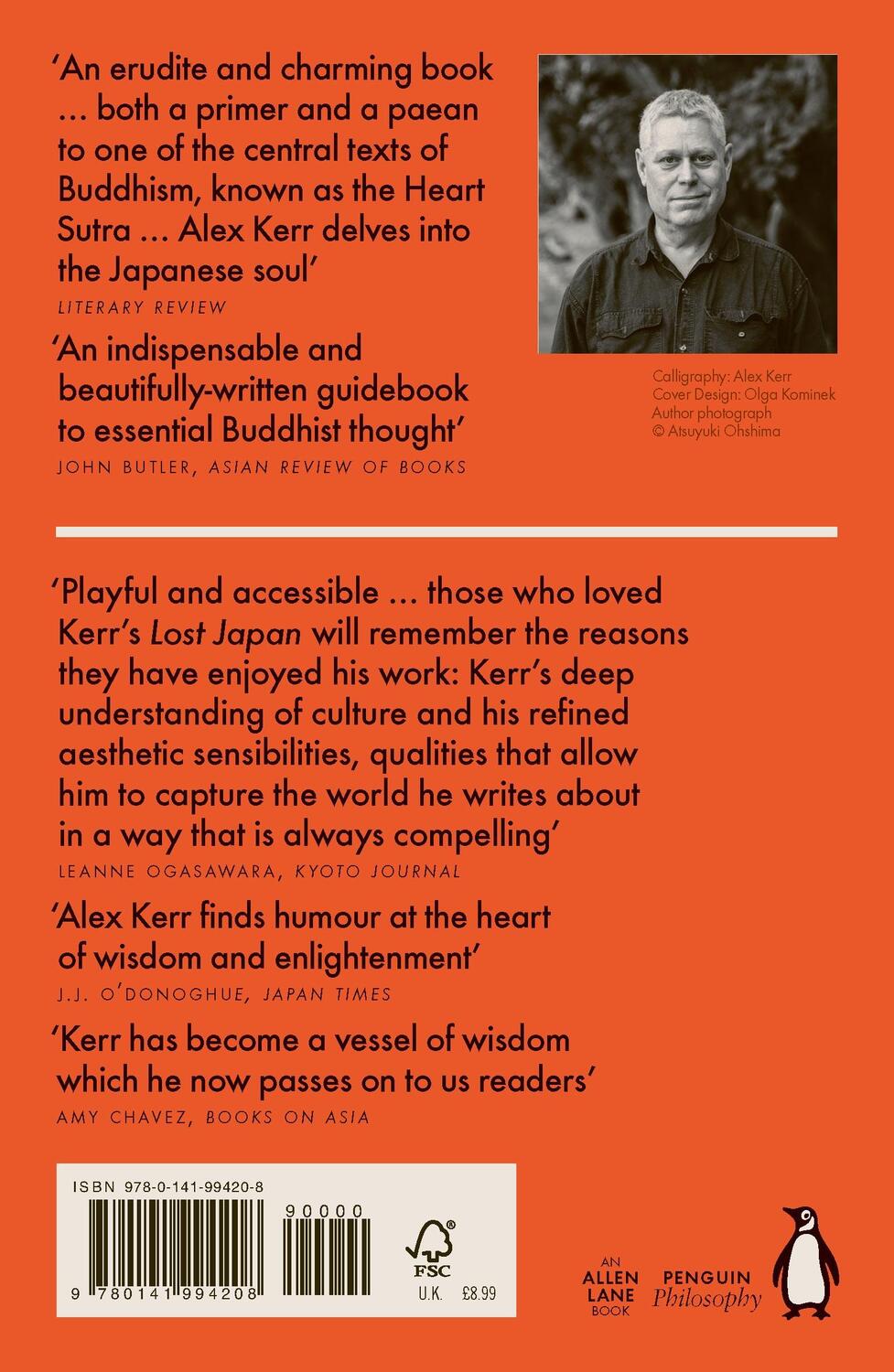 Rückseite: 9780141994208 | Finding the Heart Sutra | Alex Kerr | Taschenbuch | B-format paperback