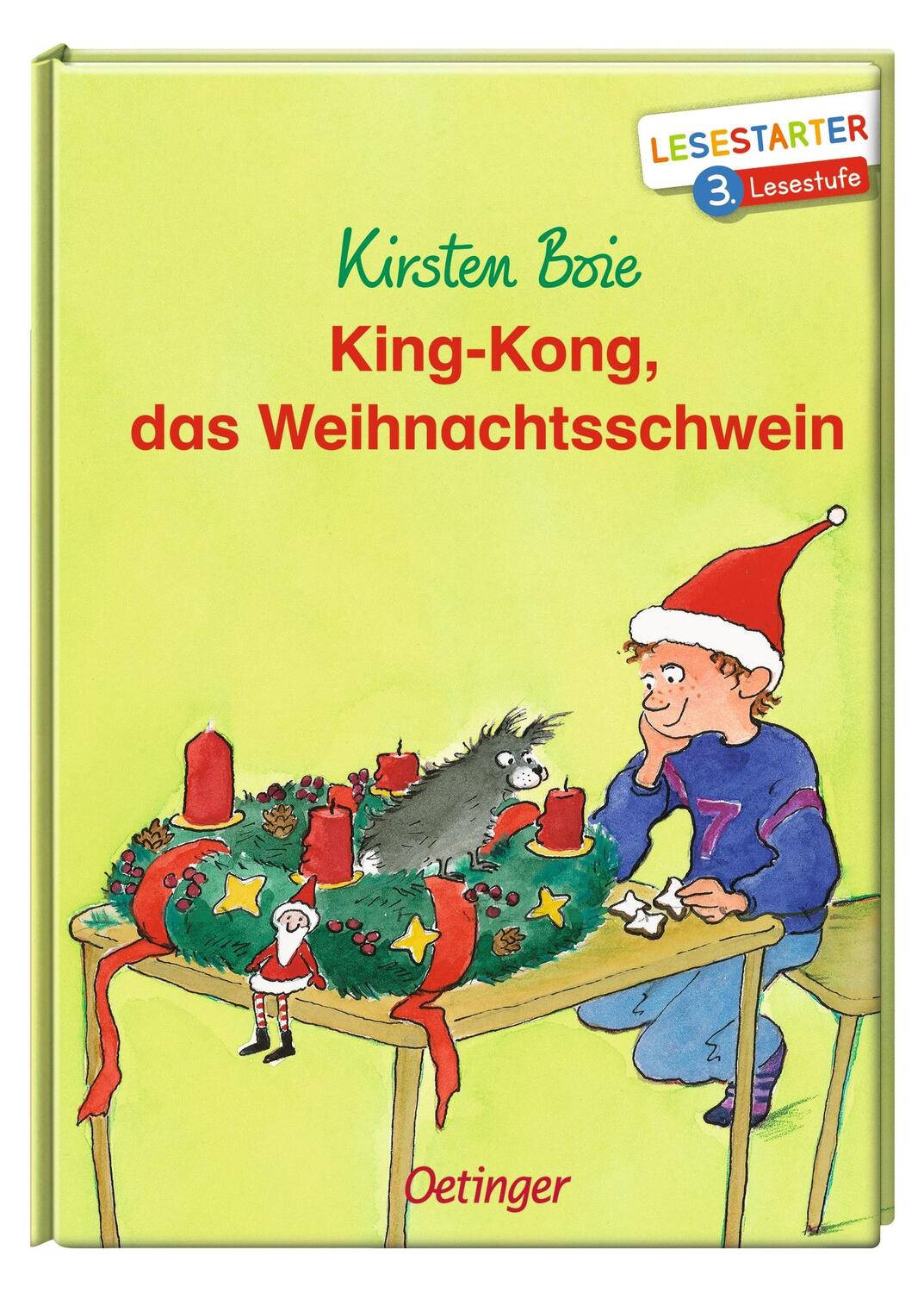 Bild: 9783751200608 | King-Kong, das Weihnachtsschwein | Lesestarter. 3. Lesestufe | Boie