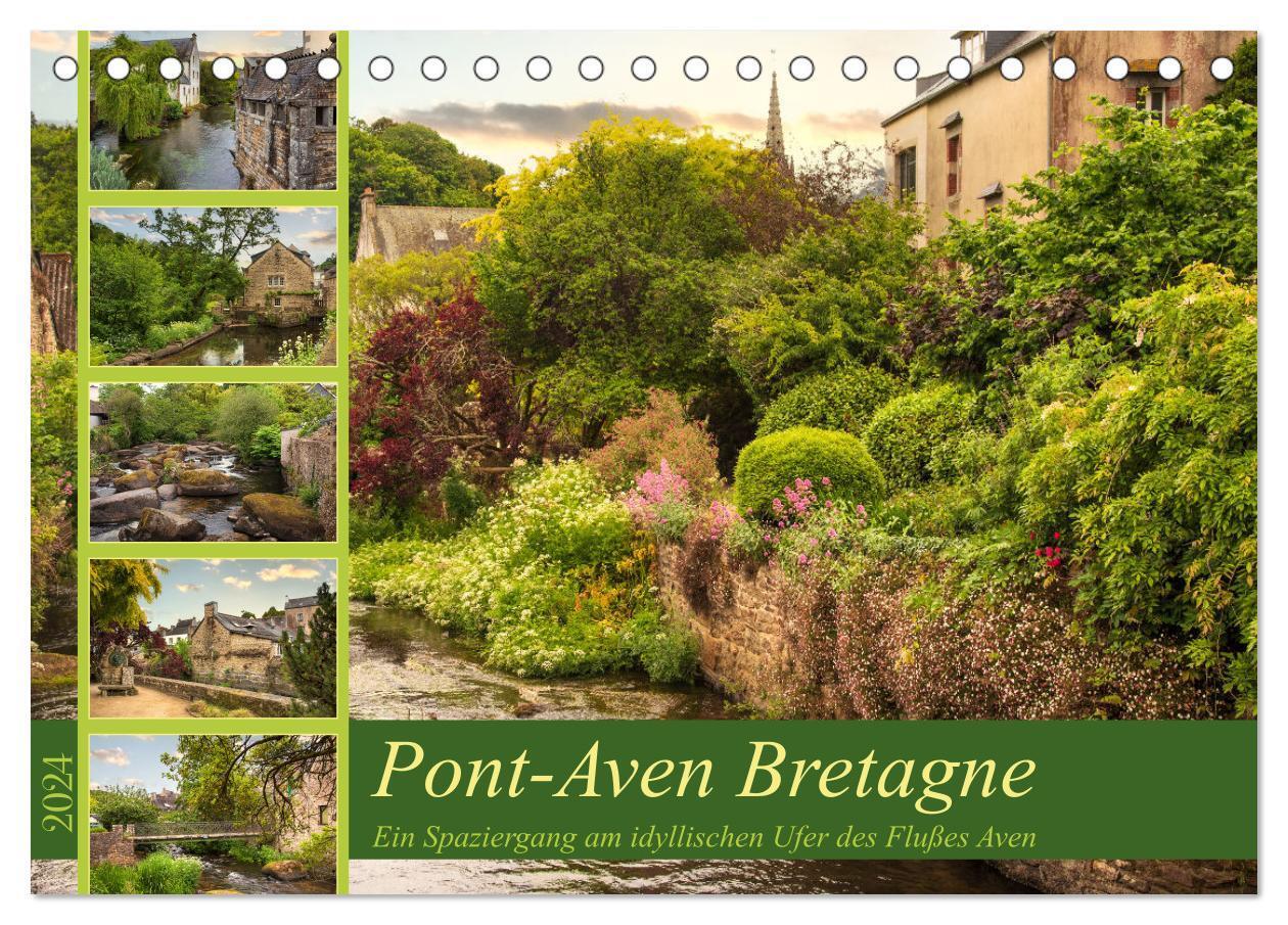 Cover: 9783675716650 | Pont-Aven Bretagne (Tischkalender 2024 DIN A5 quer), CALVENDO...