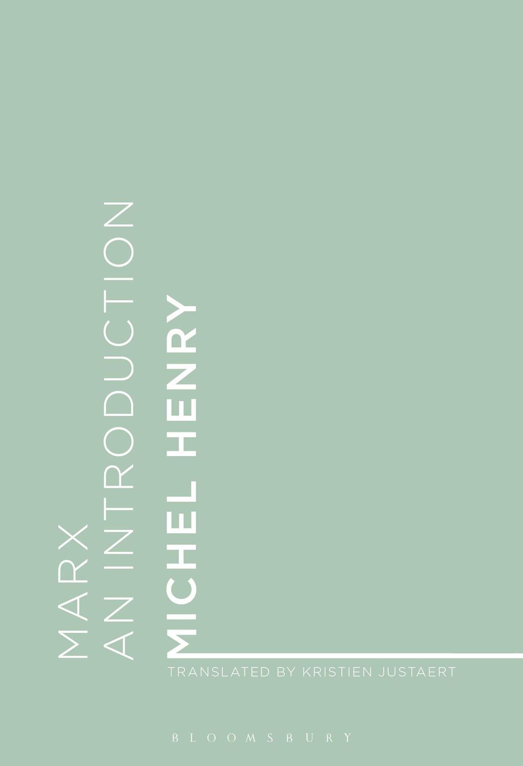 Cover: 9781474277785 | Marx | An Introduction | Michel Henry | Taschenbuch | Englisch | 2019