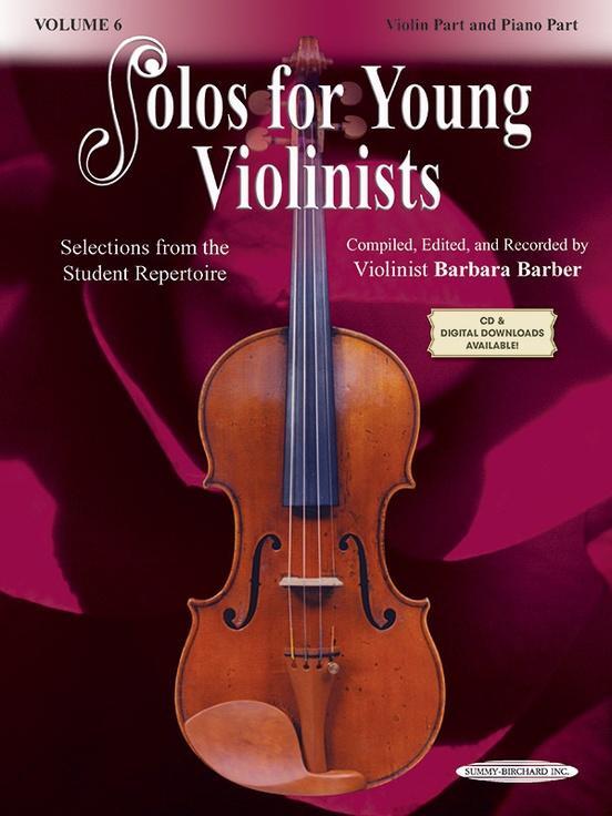 Cover: 9780874879933 | Solos for Young Violinists, Vol 6: Selections from the Student...
