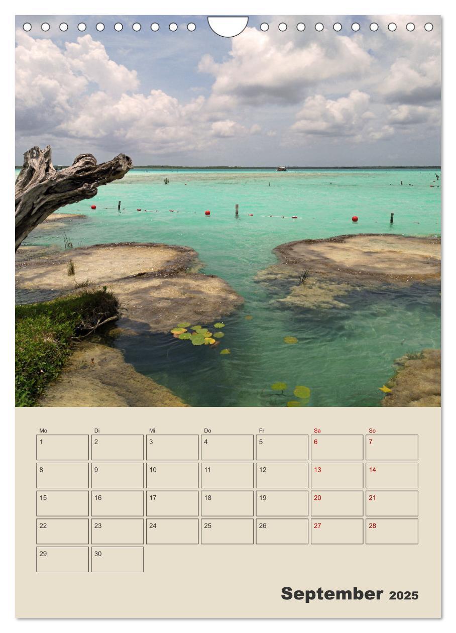 Bild: 9783435900664 | Mexiko Yucatán Terminplaner (Wandkalender 2025 DIN A4 hoch),...