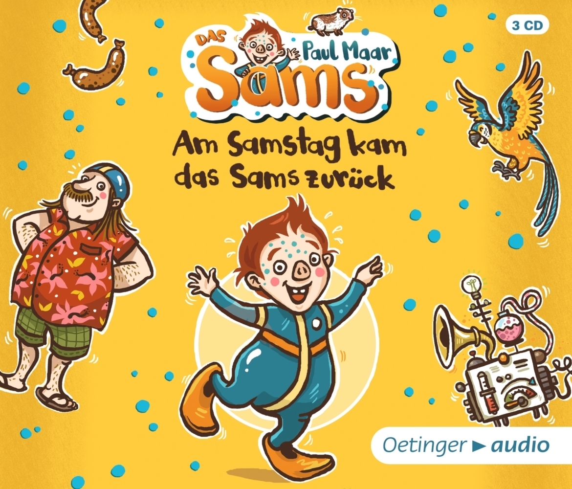 Cover: 9783837310634 | Das Sams 2. Am Samstag kam das Sams zurück, 3 Audio-CD | Paul Maar