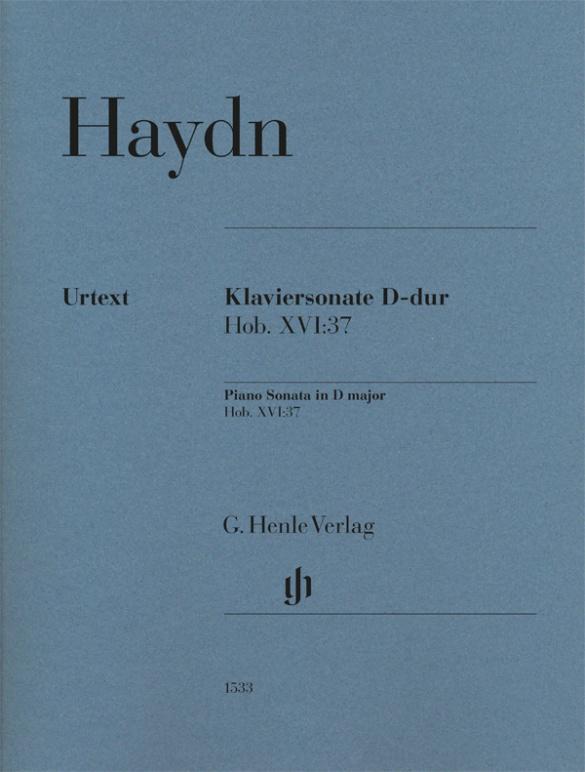 Cover: 9790201815336 | Haydn, Joseph - Klaviersonate D-dur Hob. XVI:37 | Georg Feder | Buch
