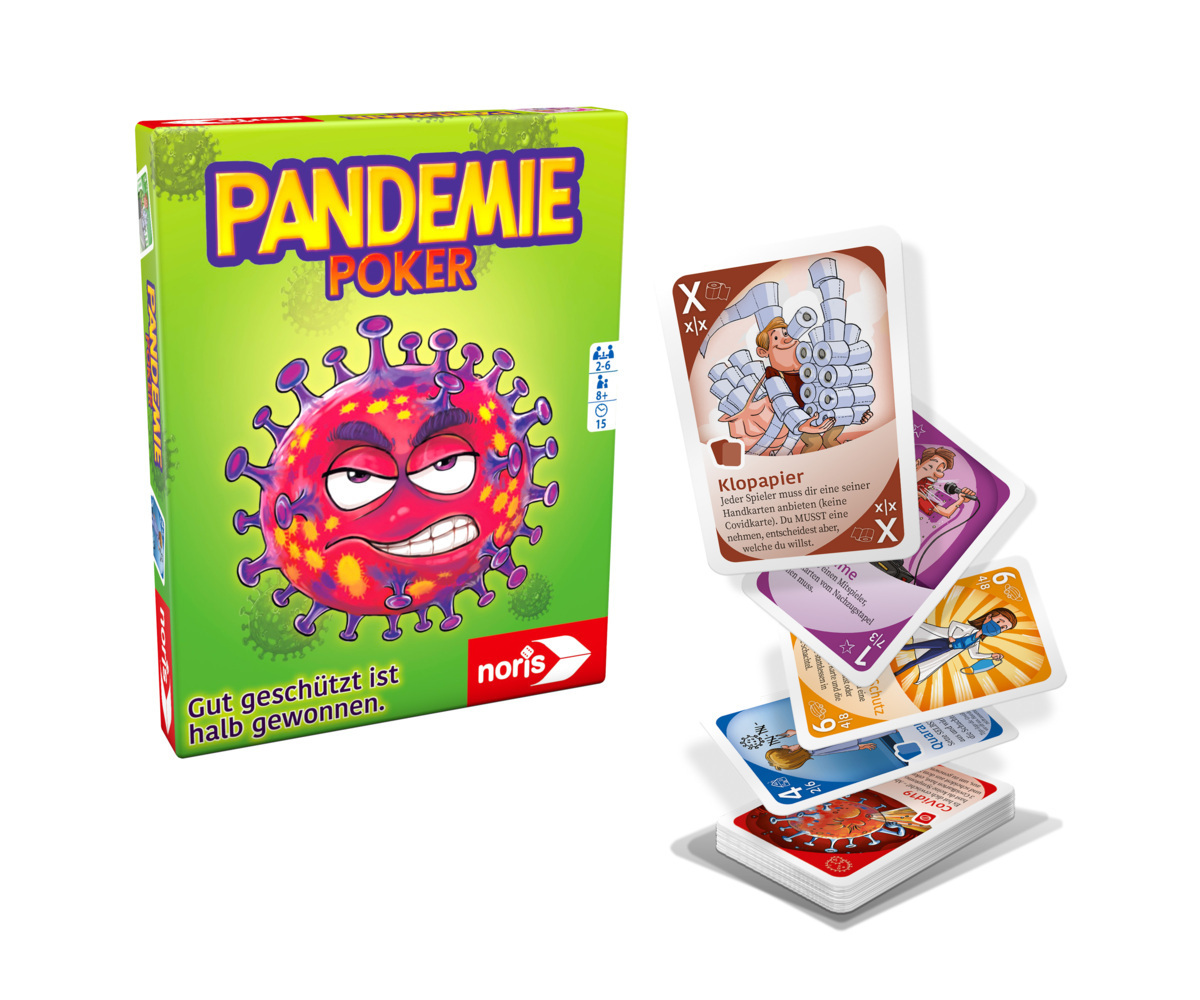 Cover: 4000826003939 | Pandemiepoker (Kartenspiel) | Spiel | In Spielebox | 2021 | NORIS