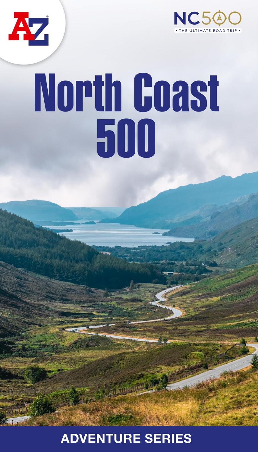 Cover: 9780008660635 | North Coast 500 | A-Z Maps | Taschenbuch | A -Z Adventure Series