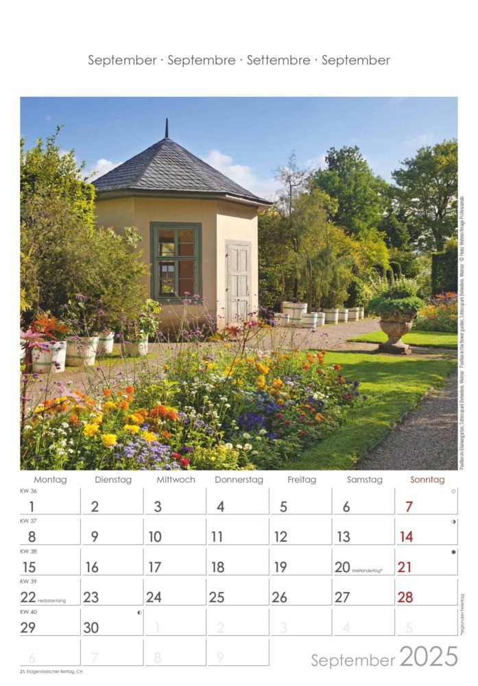 Bild: 4251732343361 | Thüringen 2025 - Bild-Kalender 23,7x34 cm - Regional-Kalender -...