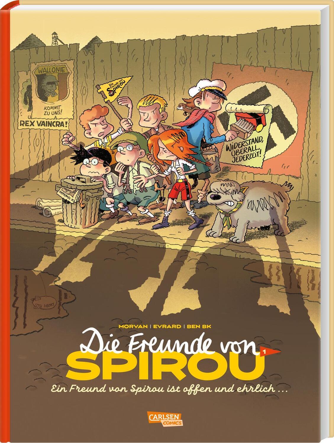 Cover: 9783551026385 | Die Freunde von Spirou 1: Die Freunde von Spirou 1 | Jean David Morvan