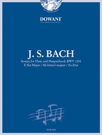 Cover: 9783905476965 | Sonata For Flute And Harpsichord In E Flat | Johann Sebastian Bach