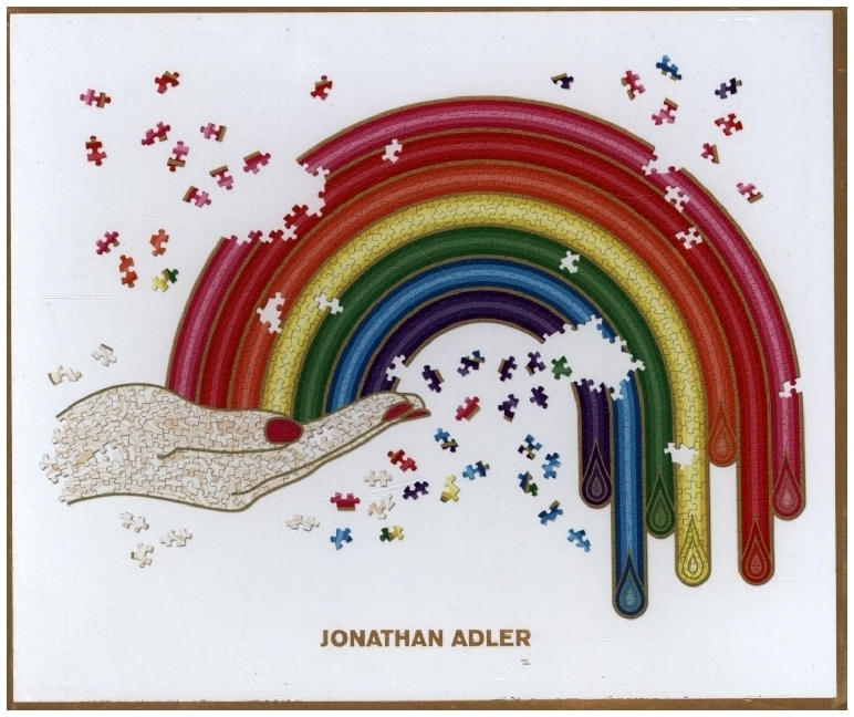 Cover: 9780735362987 | Jonathan Adler Rainbow Hand 750 Piece Shaped Puzzle | Galison (u. a.)