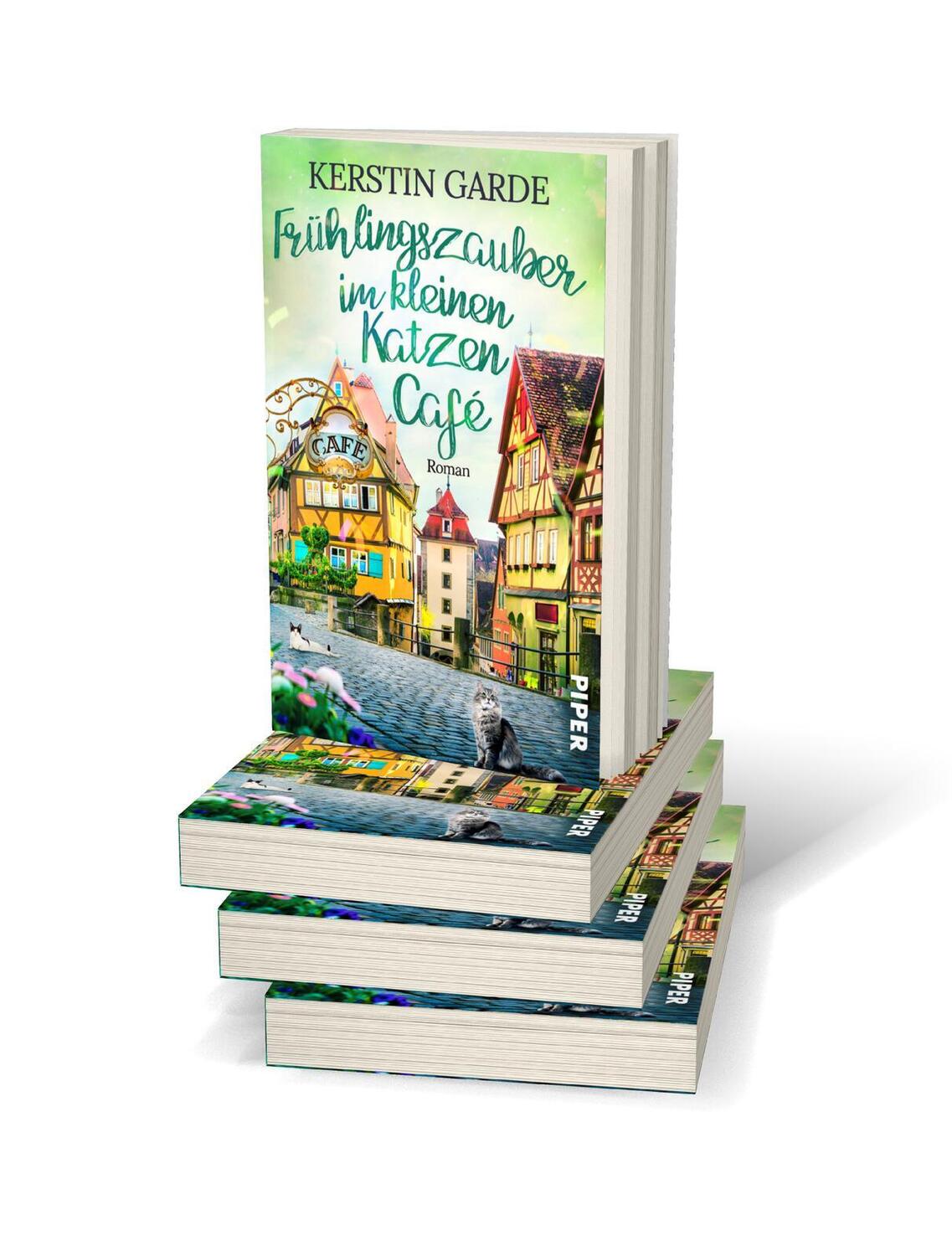 Bild: 9783492506304 | Frühlingszauber im kleinen Katzen-Café | Kerstin Garde | Taschenbuch