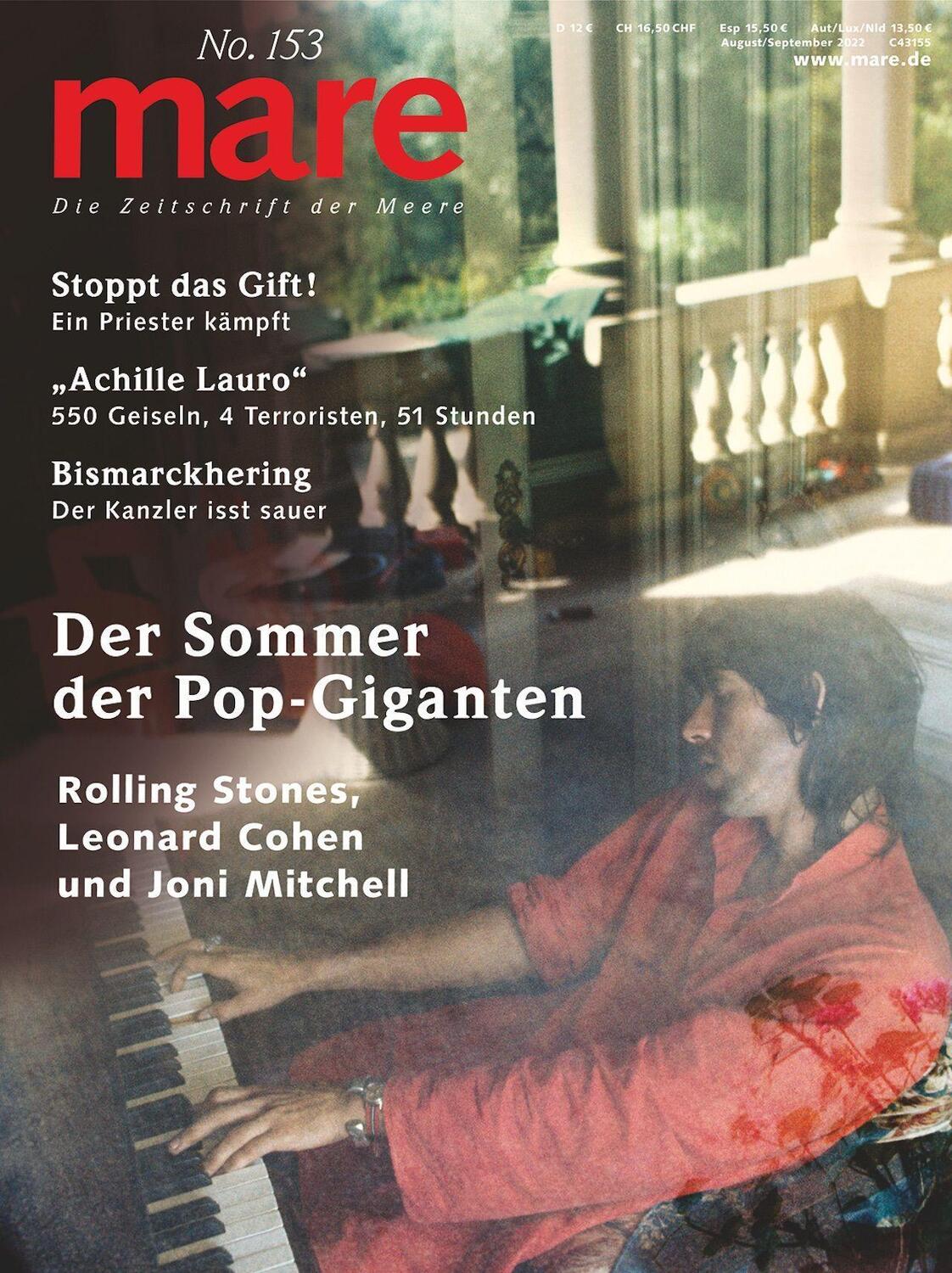 Cover: 9783866484429 | mare - Die Zeitschrift der Meere / No. 153 / Der Sommer der...