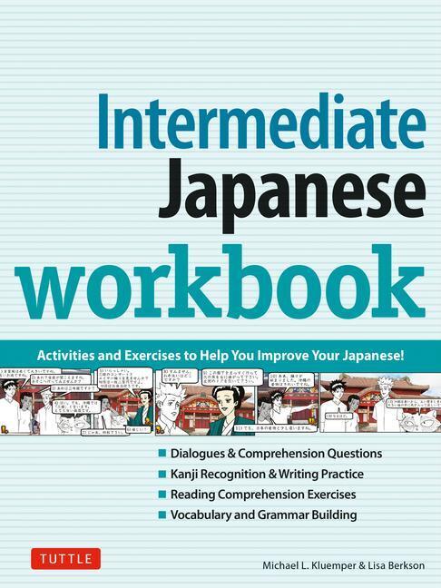 Cover: 9780804848657 | Intermediate Japanese Workbook: Activities and Exercises to Help...