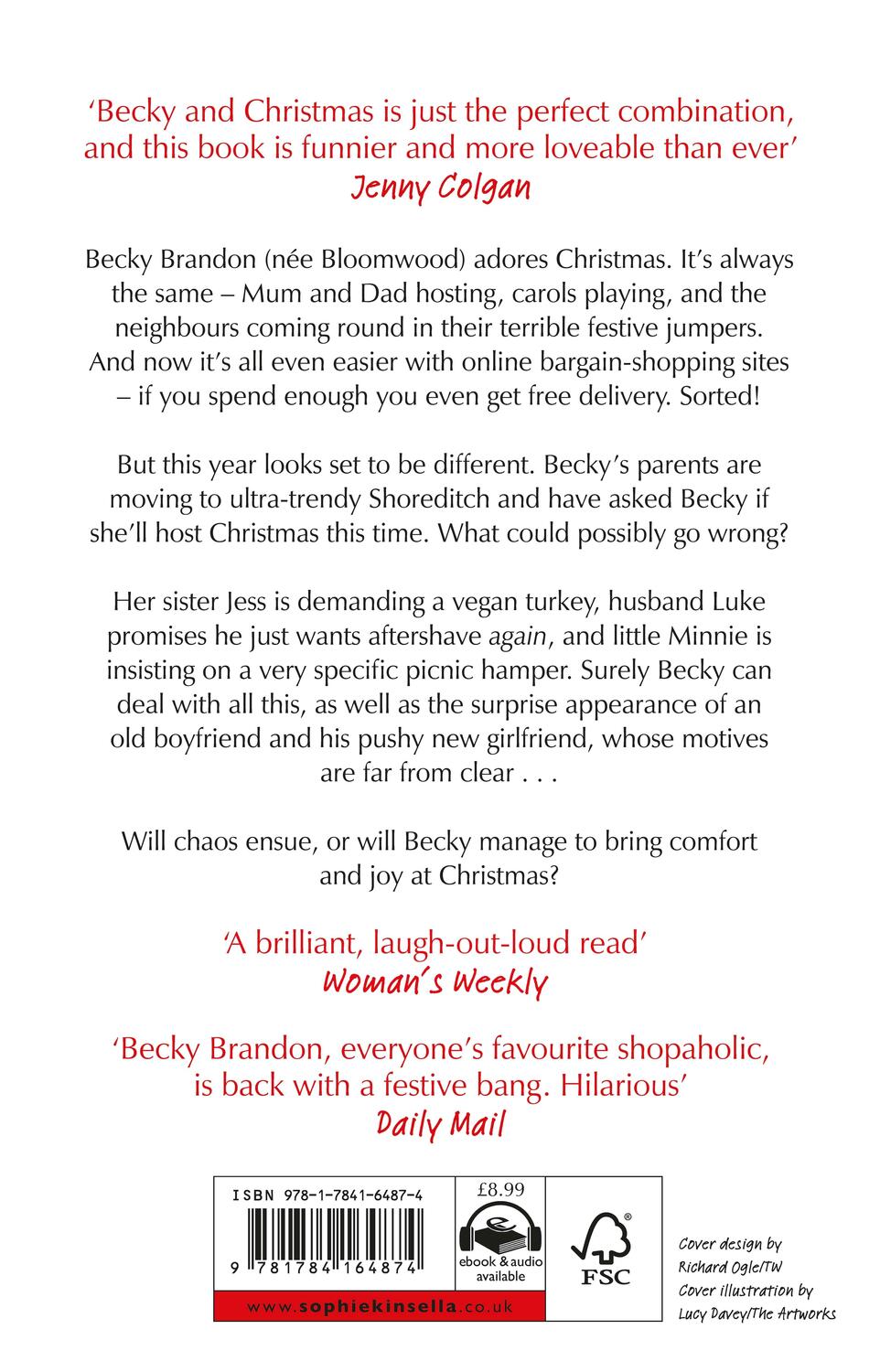 Rückseite: 9781784164874 | Christmas Shopaholic | Sophie Kinsella | Taschenbuch | Englisch | 2020
