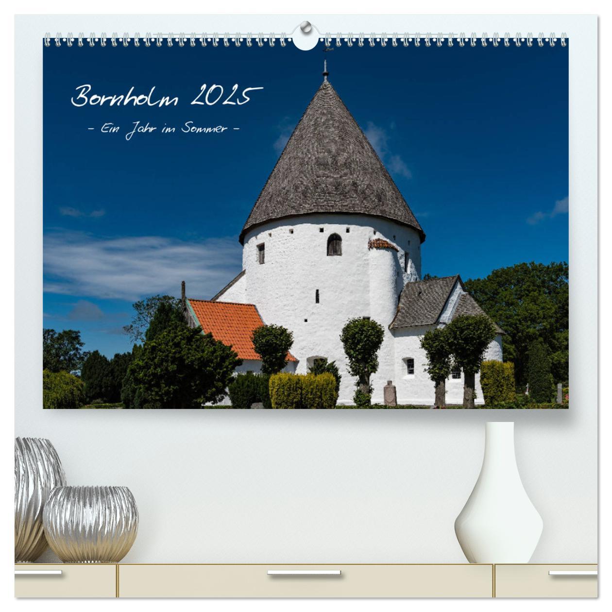 Cover: 9783435339259 | Bornholm 2025 Ein Jahr im Sommer (hochwertiger Premium Wandkalender...