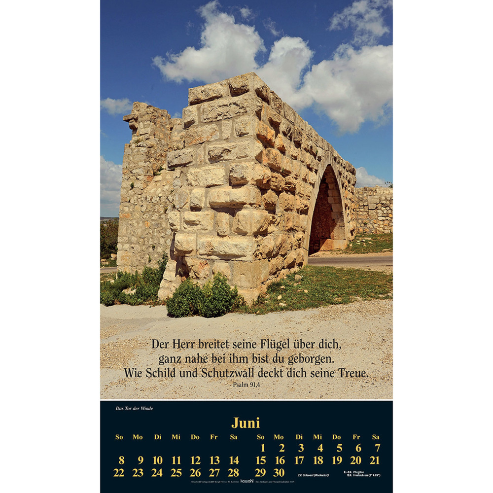 Bild: 9783754870051 | Das Heilige Land 2025 | Israel-Kalender | Willi Krebber | Kalender