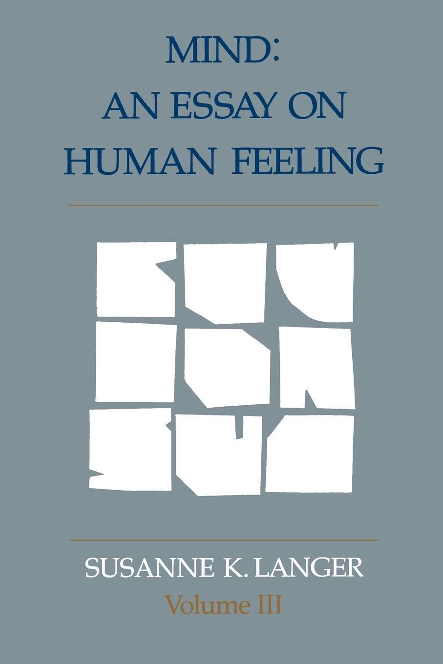 Cover: 9780801825118 | Mind | An Essay on Human Feeling | Susanne K. Langer | Taschenbuch