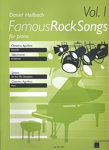 Cover: 9990000510191 | Famous Rocksongs Vol, 1 | For Piano, Noten | Daniel Hellbach | Deutsch