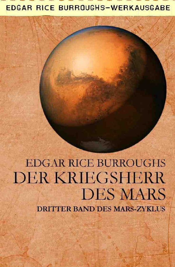 Cover: 9783750243071 | DER KRIEGSHERR DES MARS | Dritter Band des MARS-Zyklus | Burroughs