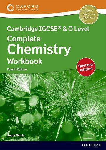 Cover: 9781382038409 | Cambridge Complete Chemistry for IGCSE® &amp; O Level: Workbook (Revised)