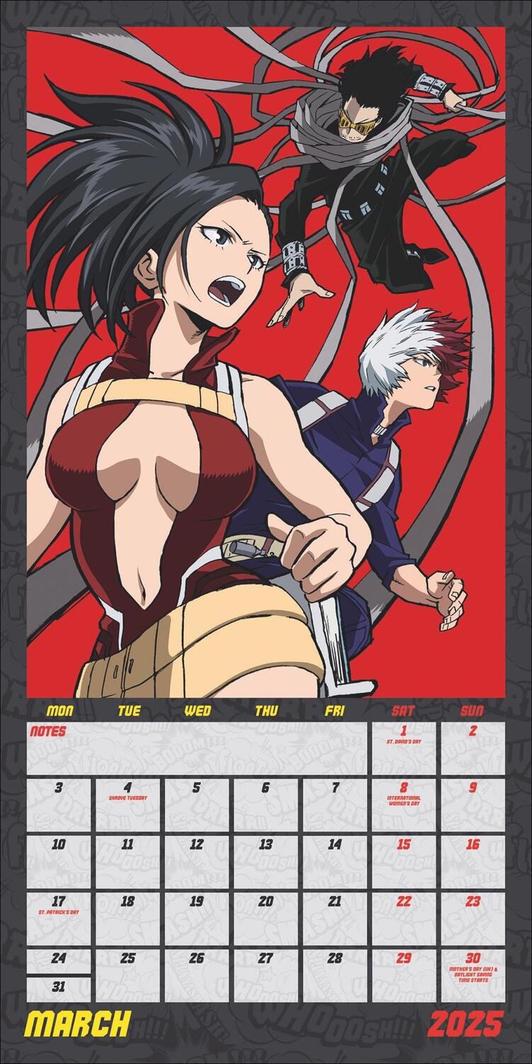 Bild: 9783840196829 | My Hero Academia Broschurkalender 2025 | Kalender | Danilo | 28 S.