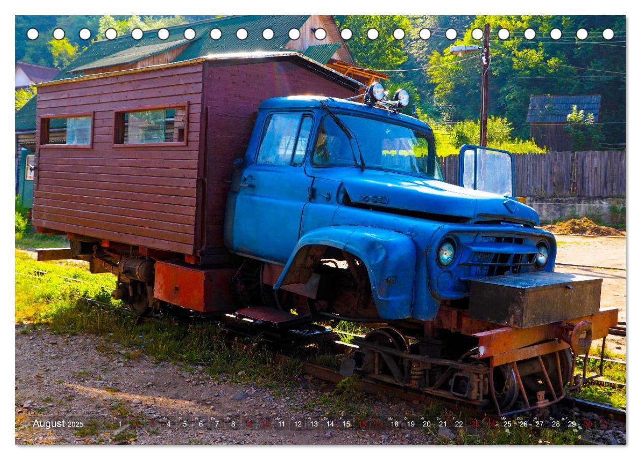 Bild: 9783435434473 | Waldbahnen in Rumänien - Die letzten Mocanitas (Tischkalender 2025...