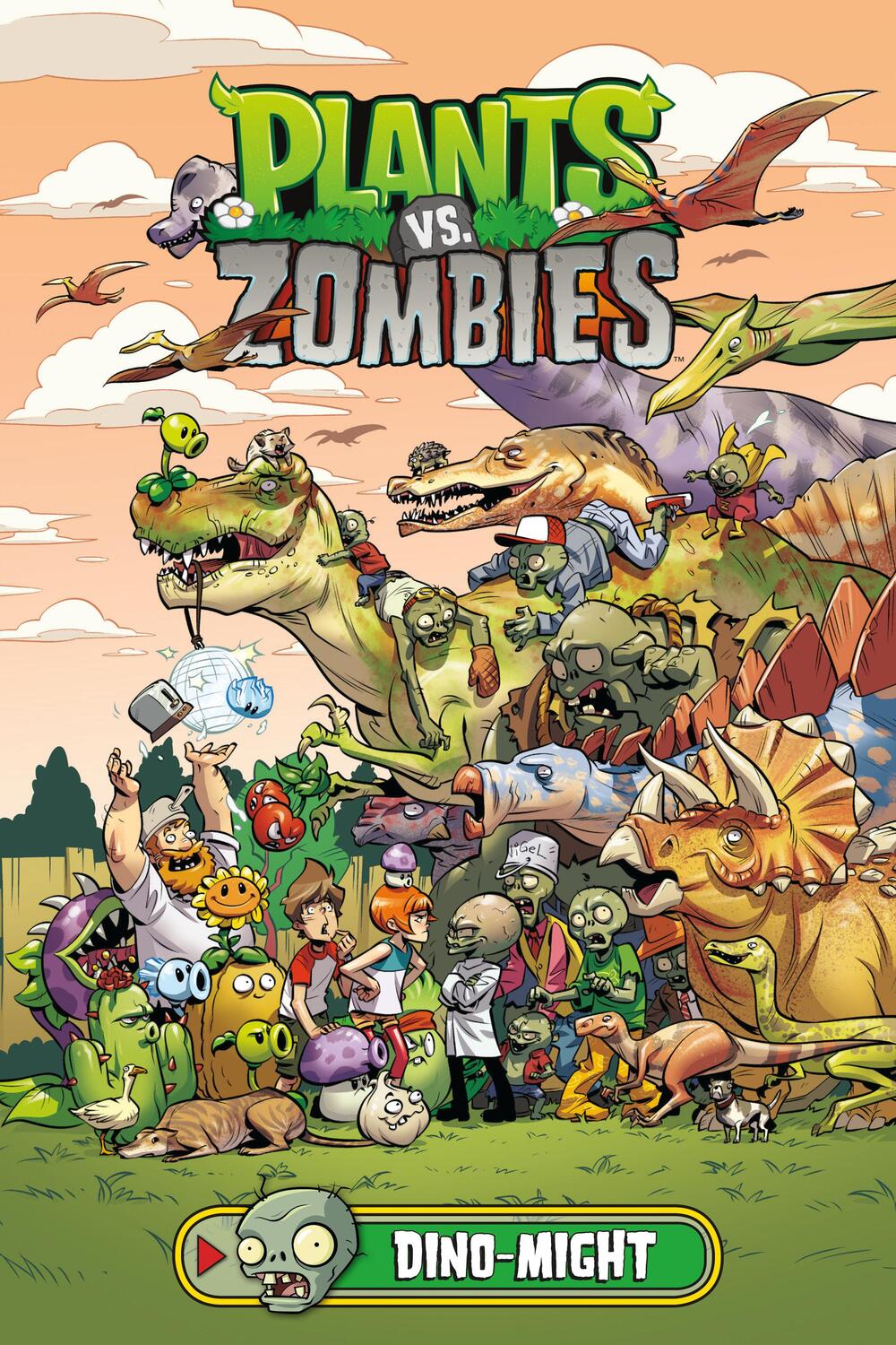 Cover: 9781506708386 | Plants vs. Zombies Volume 12: Dino-Might | Paul Tobin | Buch | 2019