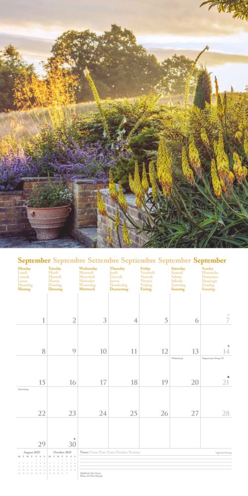 Bild: 4002725988003 | N NEUMANNVERLAGE - English Country Gardens 2025 Broschürenkalender,...