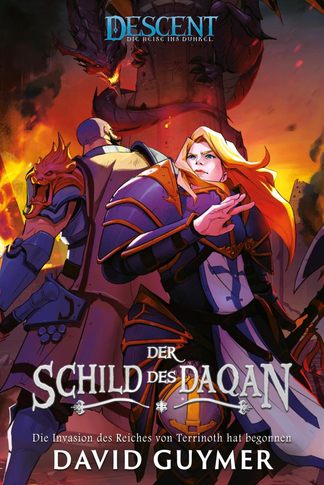 Cover: 9783966586399 | Descent - Die Reise ins Dunkel: Der Schild des Daqan | David Guymer