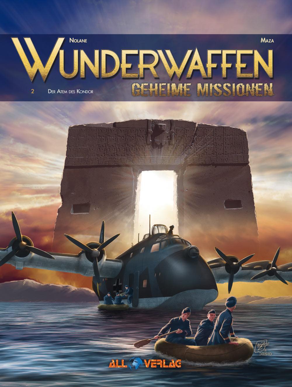 Cover: 9783968040660 | Wunderwaffen - Geheime Missionen 2 | Der Atem des Kondors | Nolane