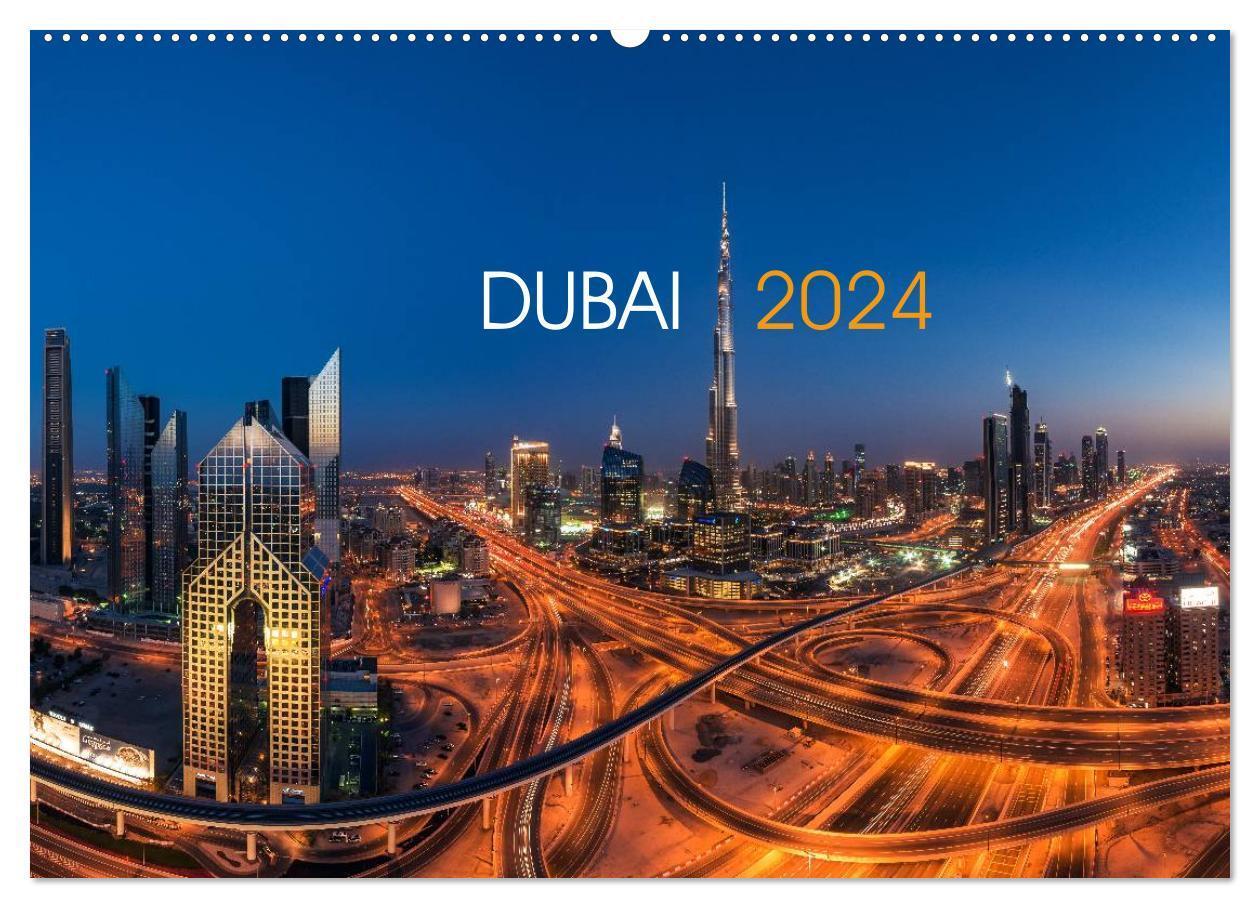Cover: 9783383338229 | DUBAI - 2024 (Wandkalender 2024 DIN A2 quer), CALVENDO Monatskalender