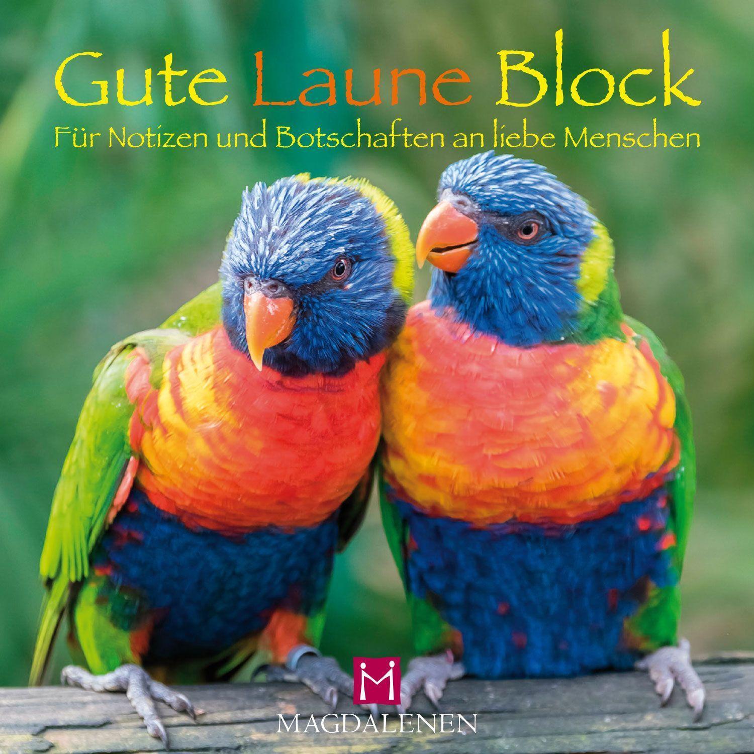 Cover: 4027537000880 | Gute Laune Block Papageien | Stück | Deutsch | 2022