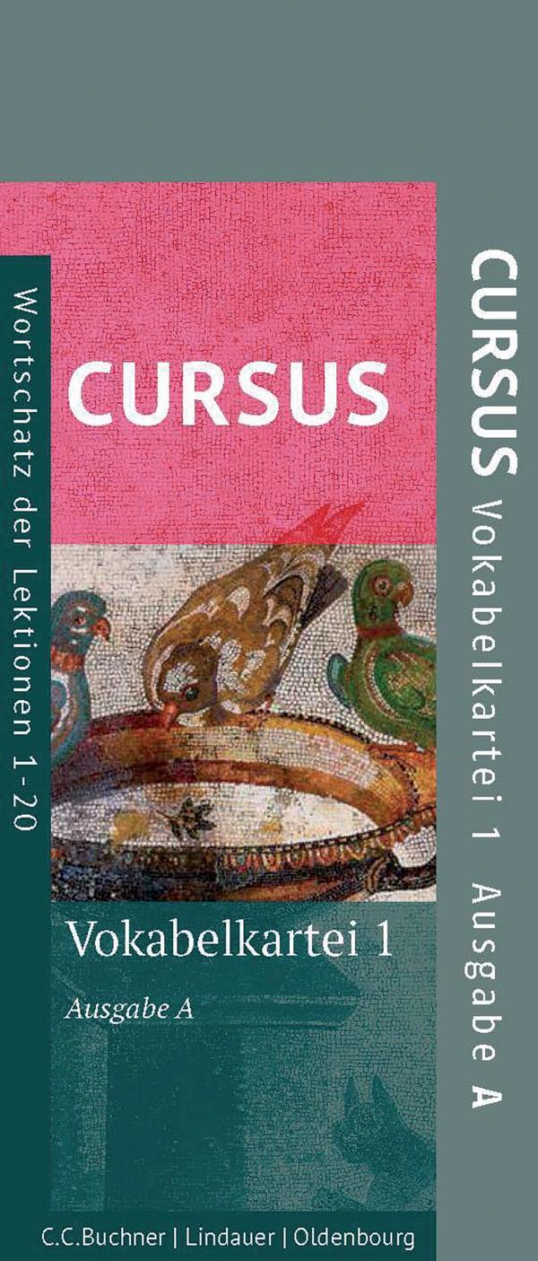 Cover: 9783661401232 | Cursus A - Vokabelkartei 1 | Wortschatz der Lektionen 1-20 | Buch