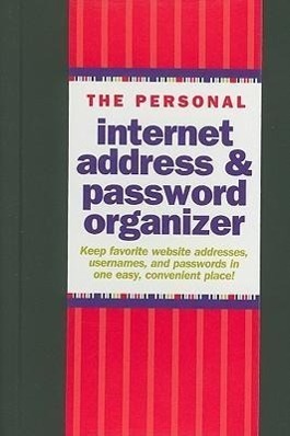 Cover: 9781441303257 | The Personal Internet Address &amp; Password Organizer | Press | Buch