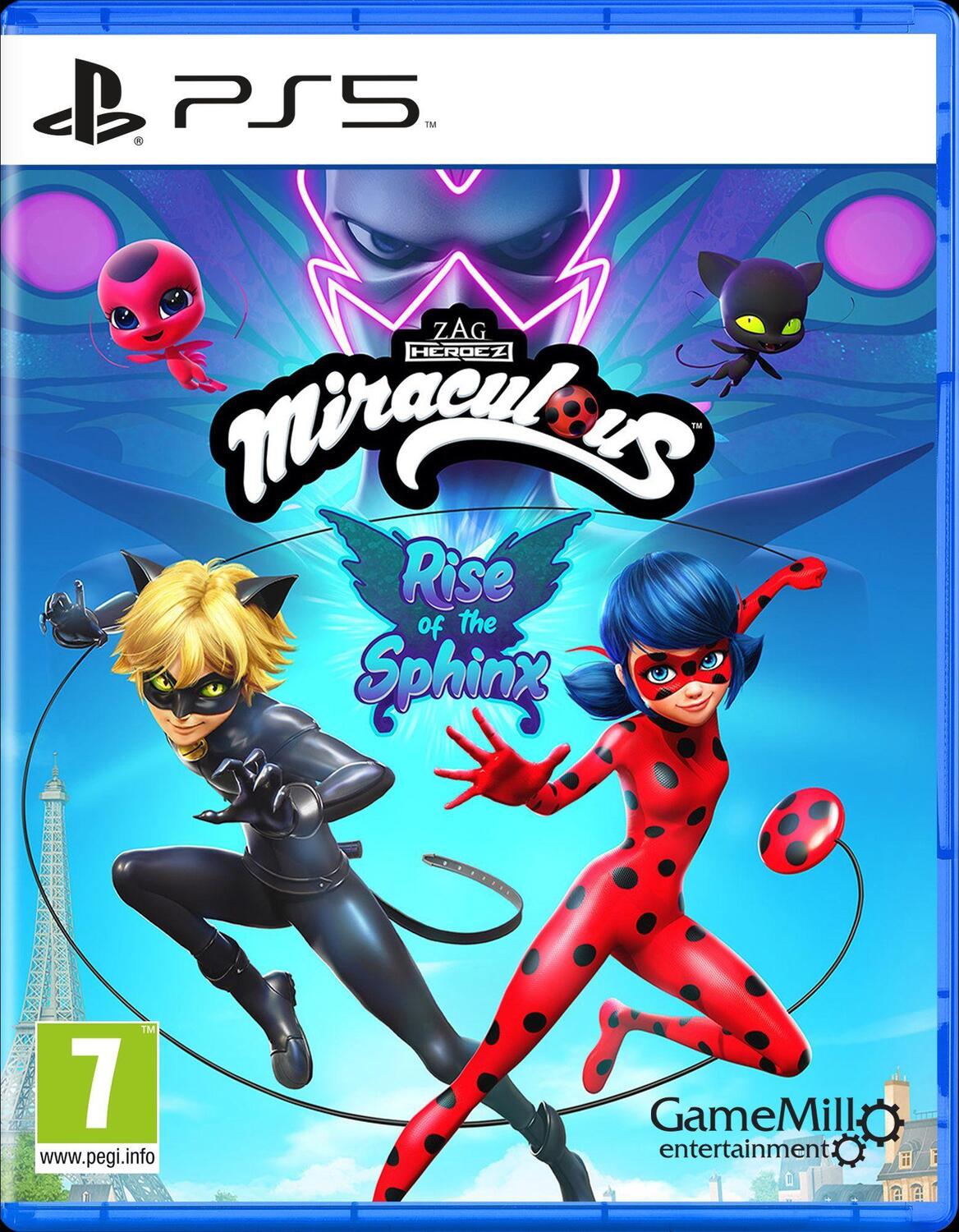 Cover: 5060968300272 | Miraculous - Rise of the Sphinx (PlayStation PS5) | Blu-ray Disc