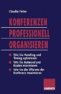 Cover: 9783409196215 | Konferenzen Professionell Organisieren | Taschenbuch | Paperback | VI