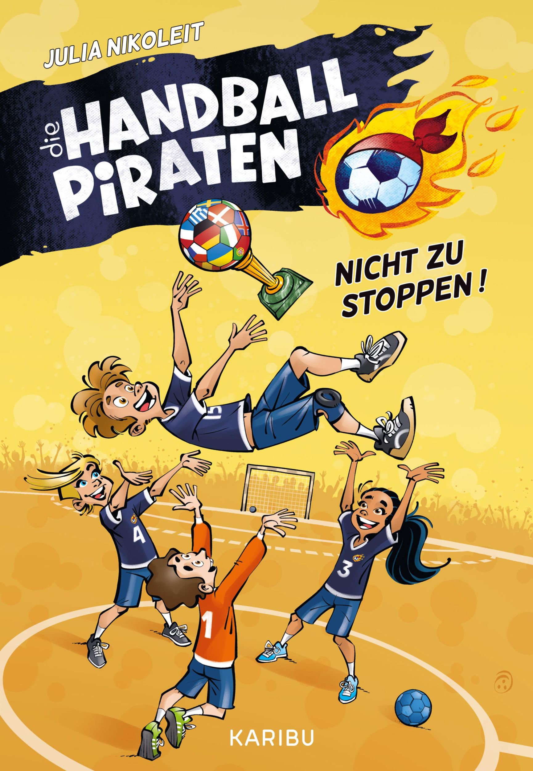 Cover: 9783961294633 | Die Handball-Piraten (Band 2) - Nicht zu stoppen! | Julia Nikoleit