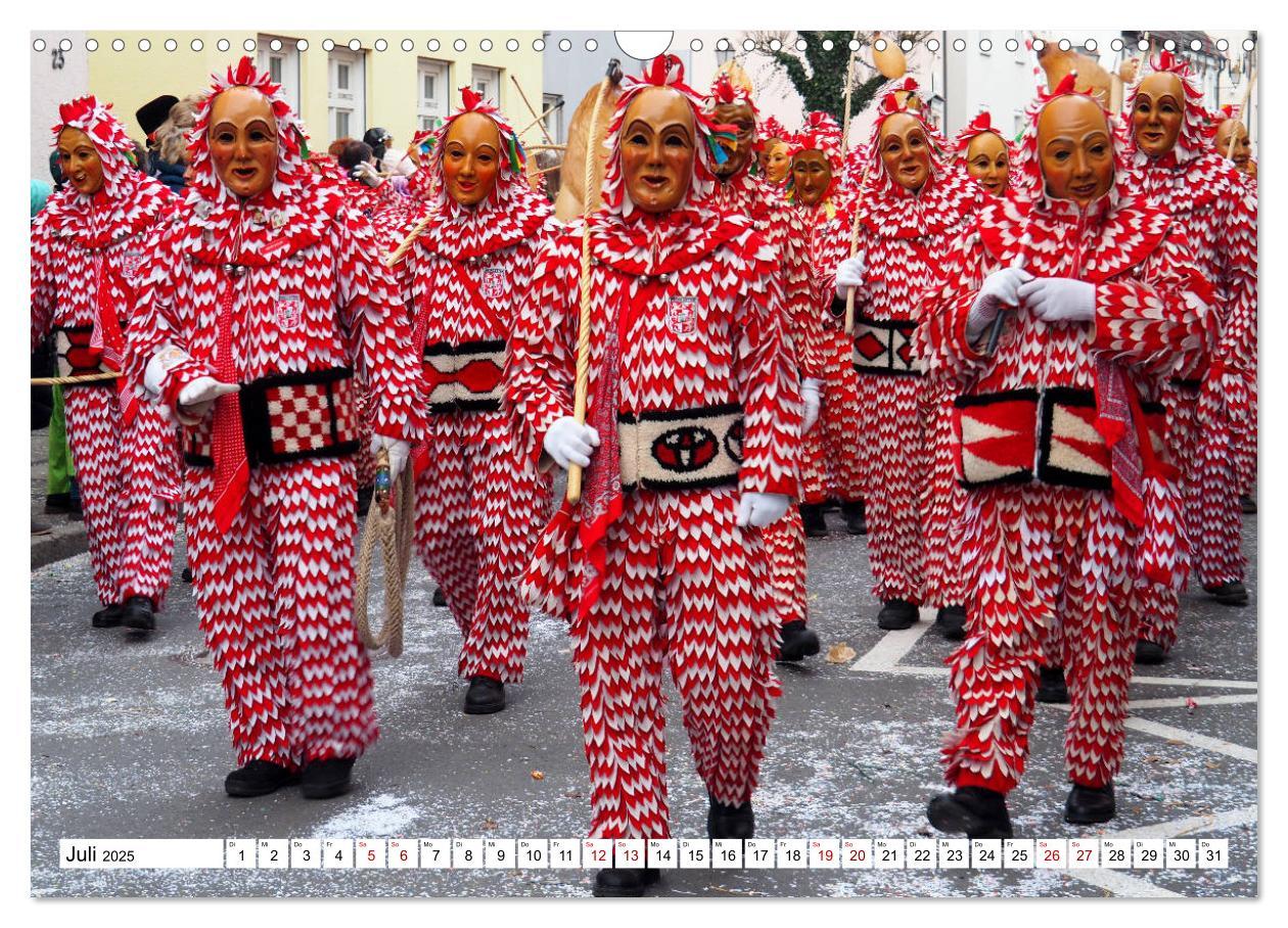 Bild: 9783435259632 | Fasnet in Oberschwaben und auf der Alb (Wandkalender 2025 DIN A3...