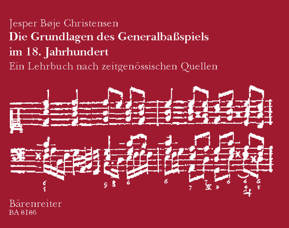 Cover: 9790006489121 | Die Grundlagen des Generalbassspiels im 18. Jahrhundert | Christensen