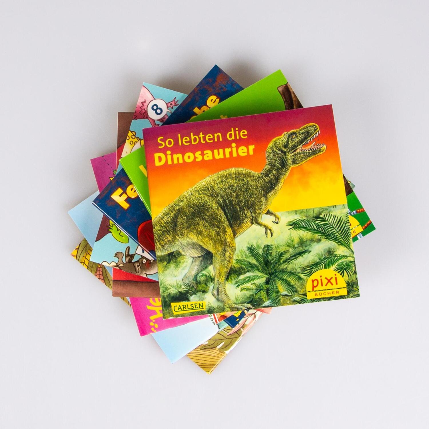 Bild: 9783551044921 | Pixi-8er-Set 279: Dinos und Drachen bei Pixi (8x1 Exemplar) | diverse