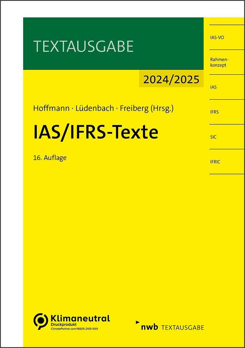 Cover: 9783482673061 | IAS/IFRS-Texte 2024/2025 | Norbert Lüdenbach (u. a.) | Bundle | 2024