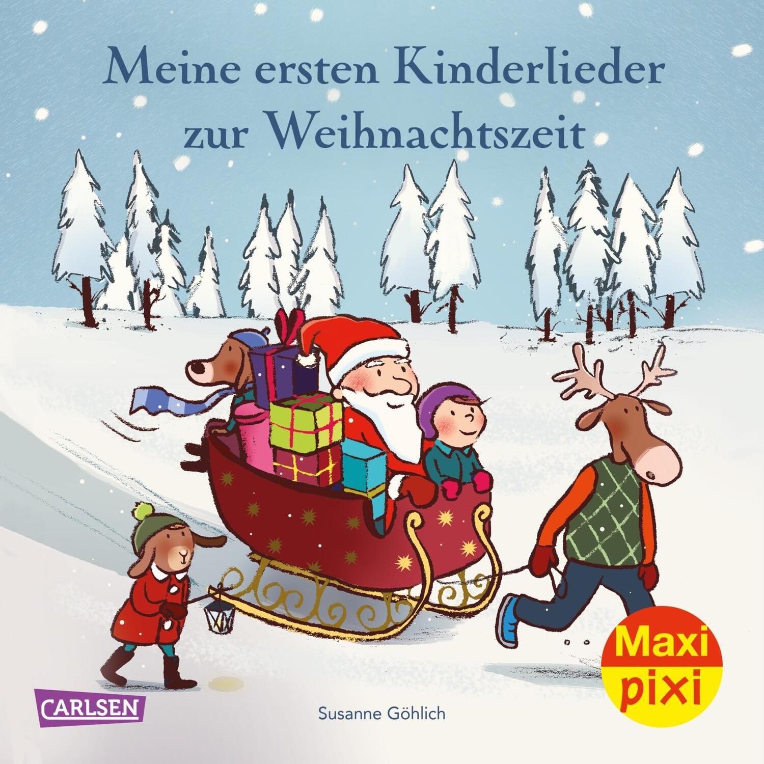 Cover: 9783551054425 | Maxi Pixi 328: VE 5 Meine ersten Kinderlieder zur Weihnachtszeit (5...
