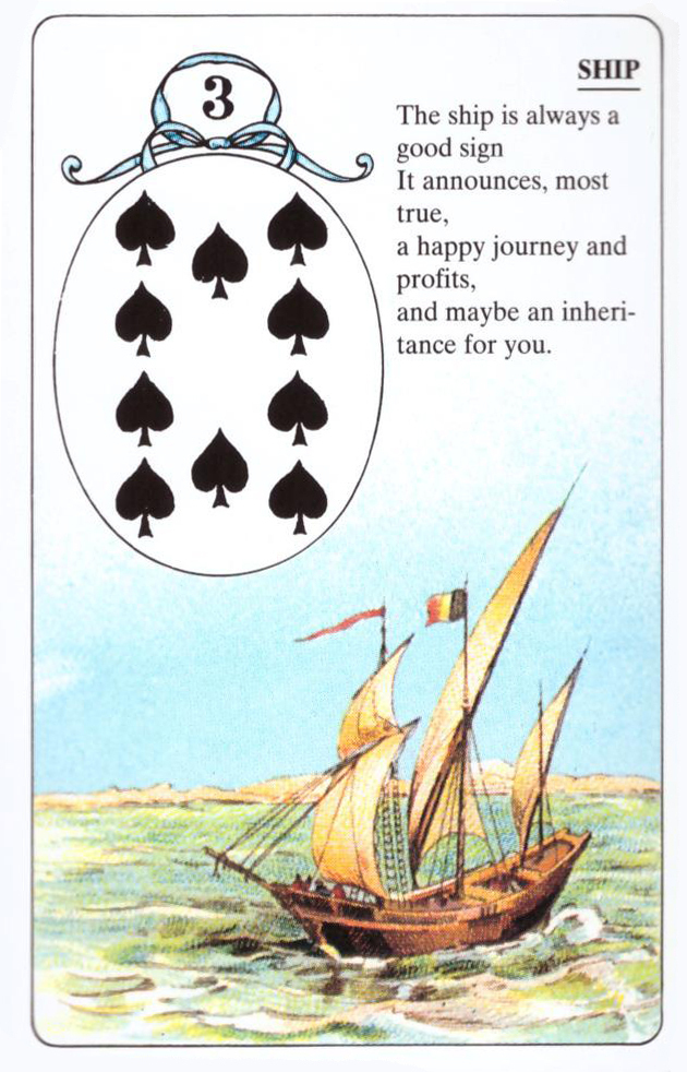 Bild: 9783038194187 | Lenormand. Fortune Telling Cards. According to the Method of...