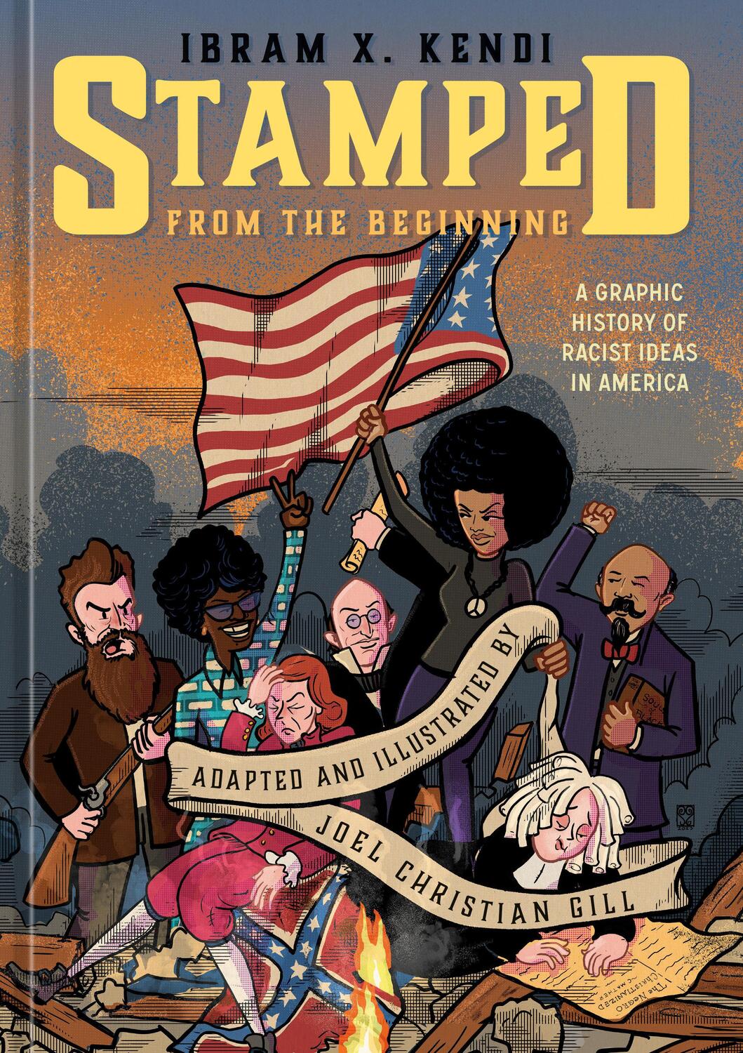 Cover: 9781984859433 | Stamped from the Beginning: A Graphic History of Racist Ideas in...