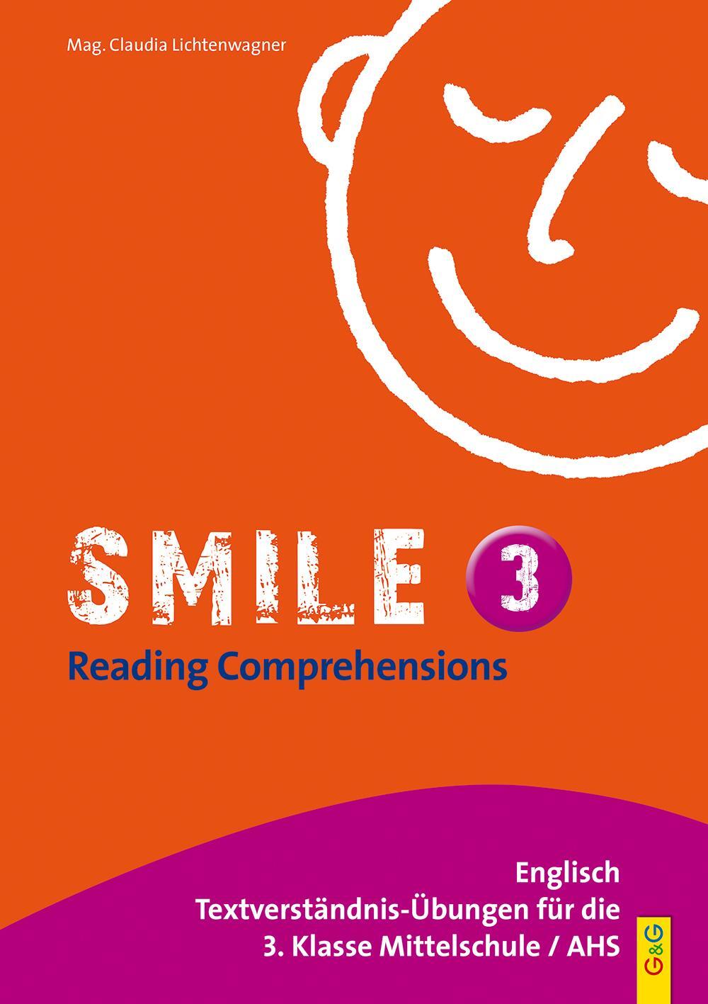Cover: 9783707416244 | Smile - Reading Comprehensions 3 | Claudia Lichtenwagner | Taschenbuch