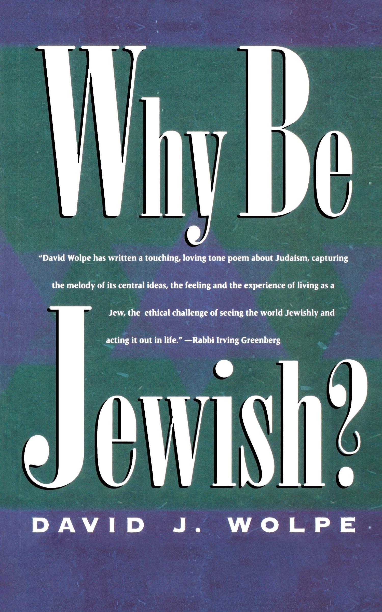 Cover: 9780805039276 | Why Be Jewish? | David J. Wolpe | Taschenbuch | Englisch | 2000