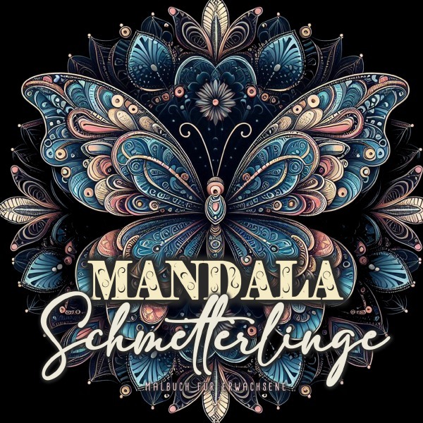 Cover: 9783759834966 | Mandala Schmetterlinge Malbuch für Erwachsene | Publishing (u. a.)