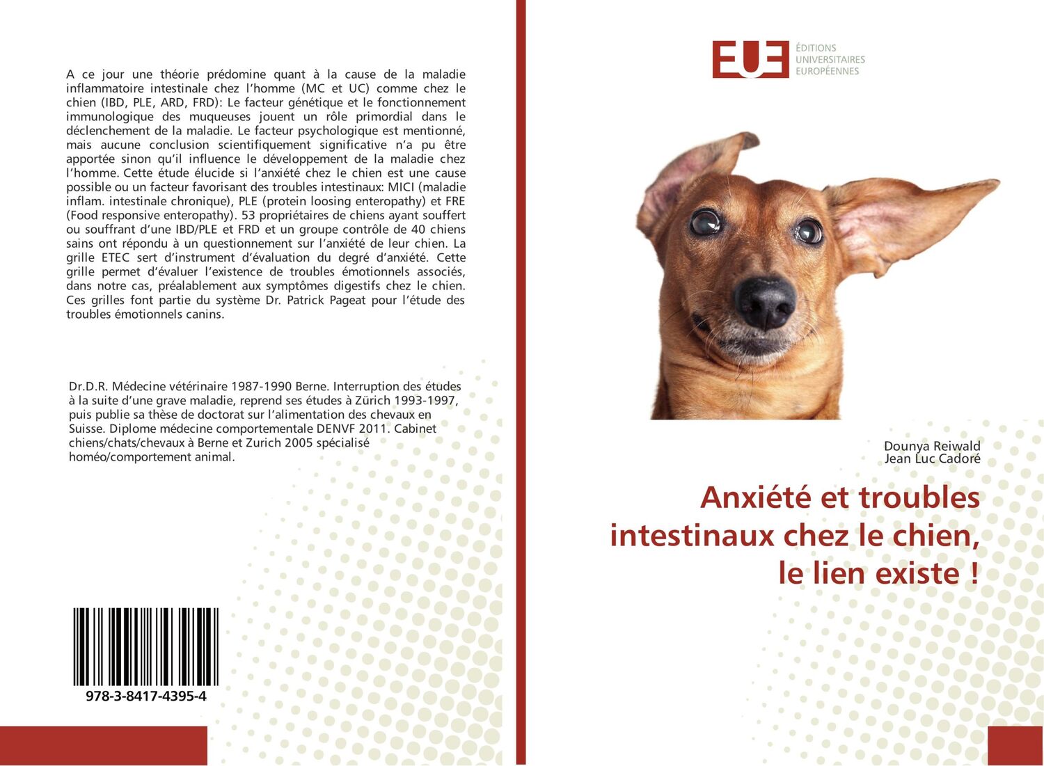 Cover: 9783841743954 | Anxiété et troubles intestinaux chez le chien, le lien existe ! | Buch