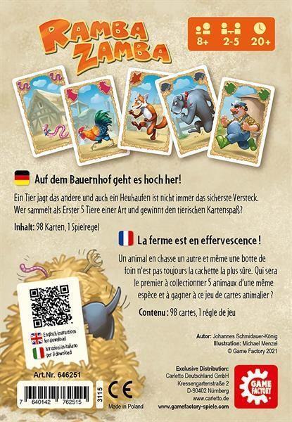 Bild: 7640142762515 | Game Factory - Rambazamba | Herausgegeben von Game Factory | Spiel