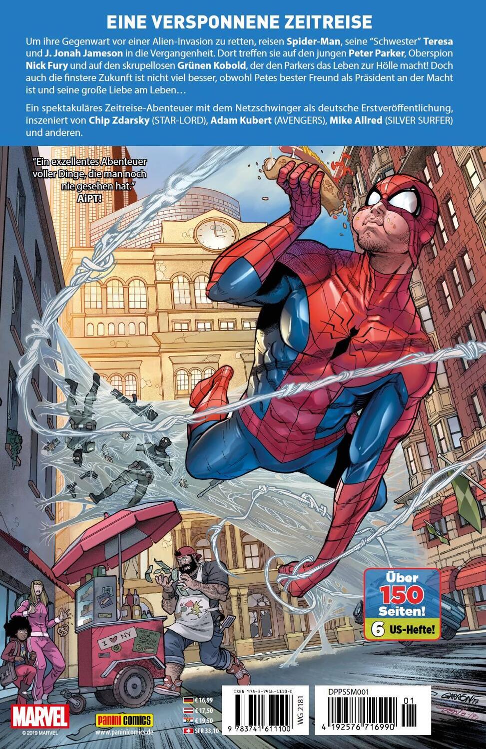 Rückseite: 9783741611100 | Peter Parker: Der spektakuläre Spider-Man | Chip Zdarsky (u. a.)